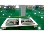 格式工厂东莞瑞鹏机器人举升型AGV在浙江喜临门客户现场试用视频